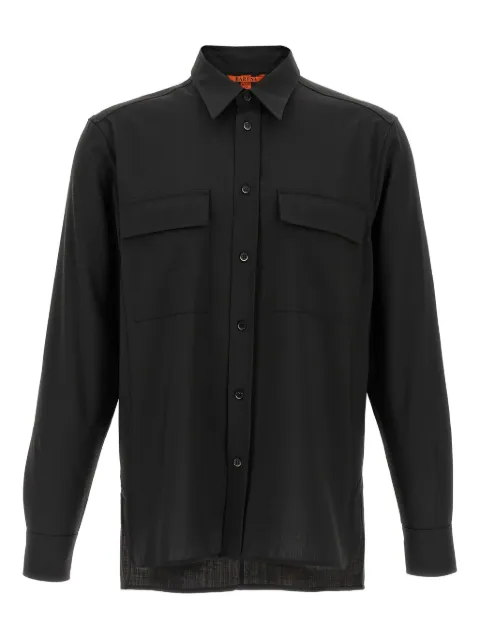 Barena pocketed cuffed-sleeve shirt