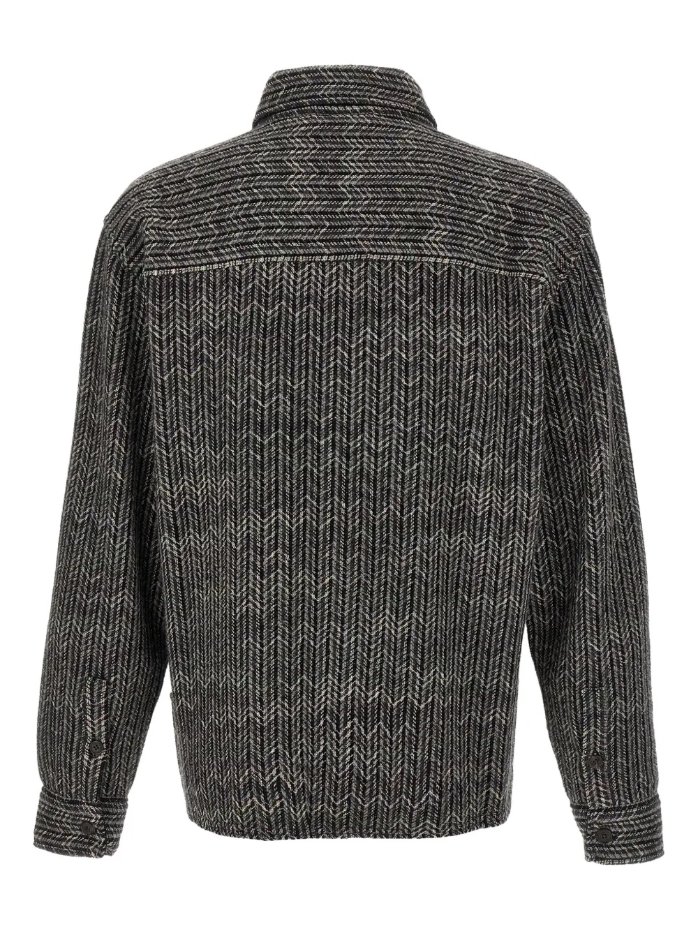 Missoni Overhemd met zigzag patroon Zwart