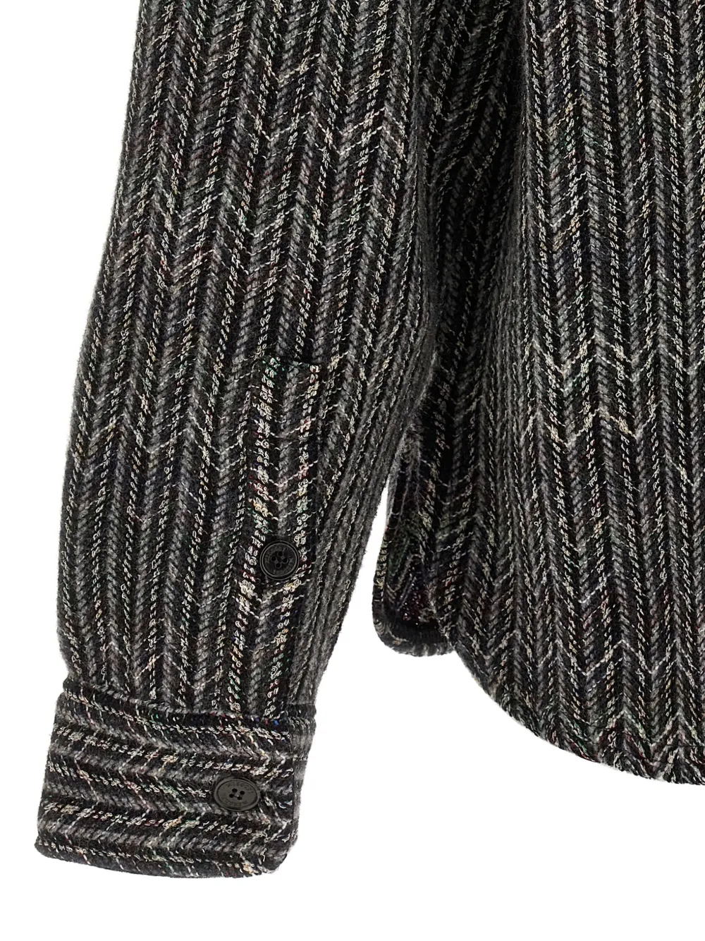 Missoni Overhemd met zigzag patroon Zwart