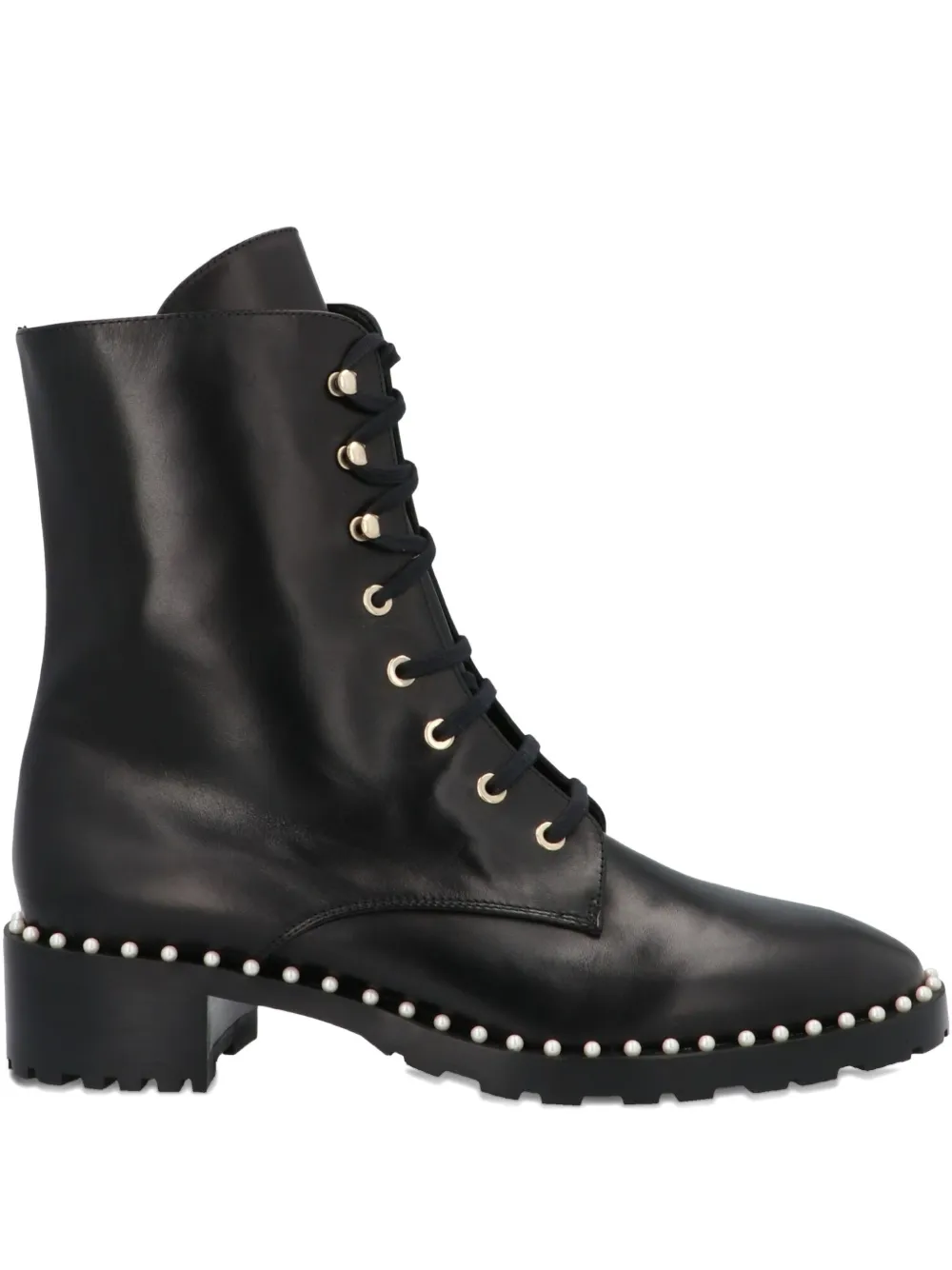 Stuart Weitzman 40mm Allie Boots In Black