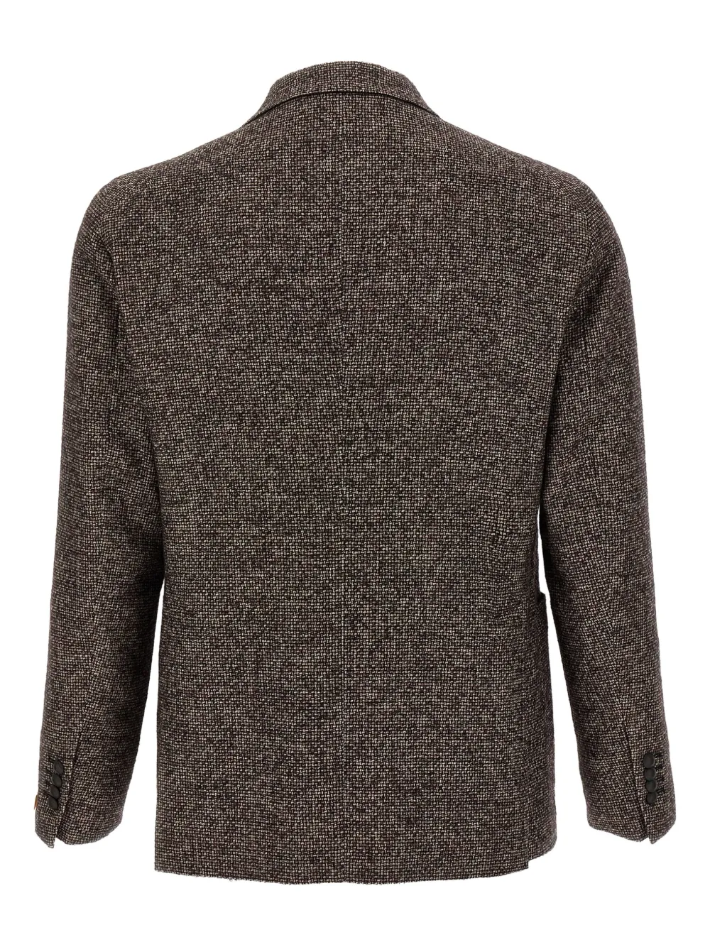 Tagliatore Blazer met dubbele rij knopen en micro-patroon Bruin