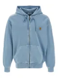 Carhartt WIP cotton zip-up hoodie - Blue