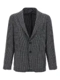 Tagliatore tweed blazer - Brown