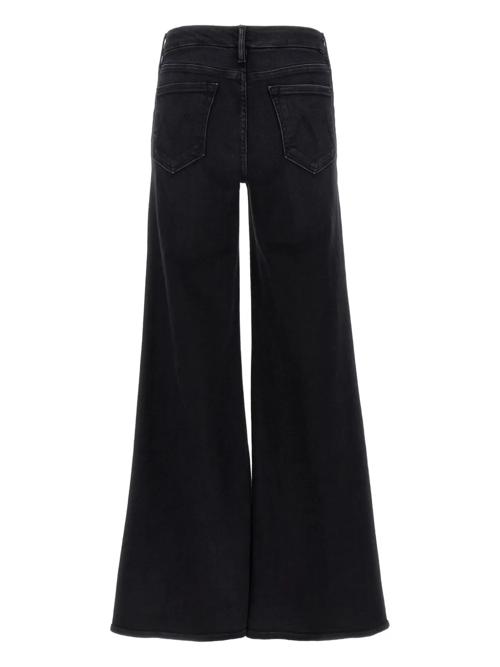 Mother The Roller Sneak Jeans In Black