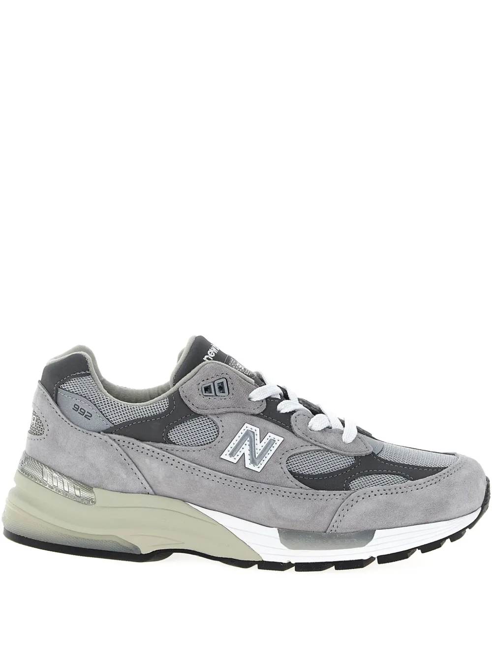 New Balance 992 suede leather sneakers Grey