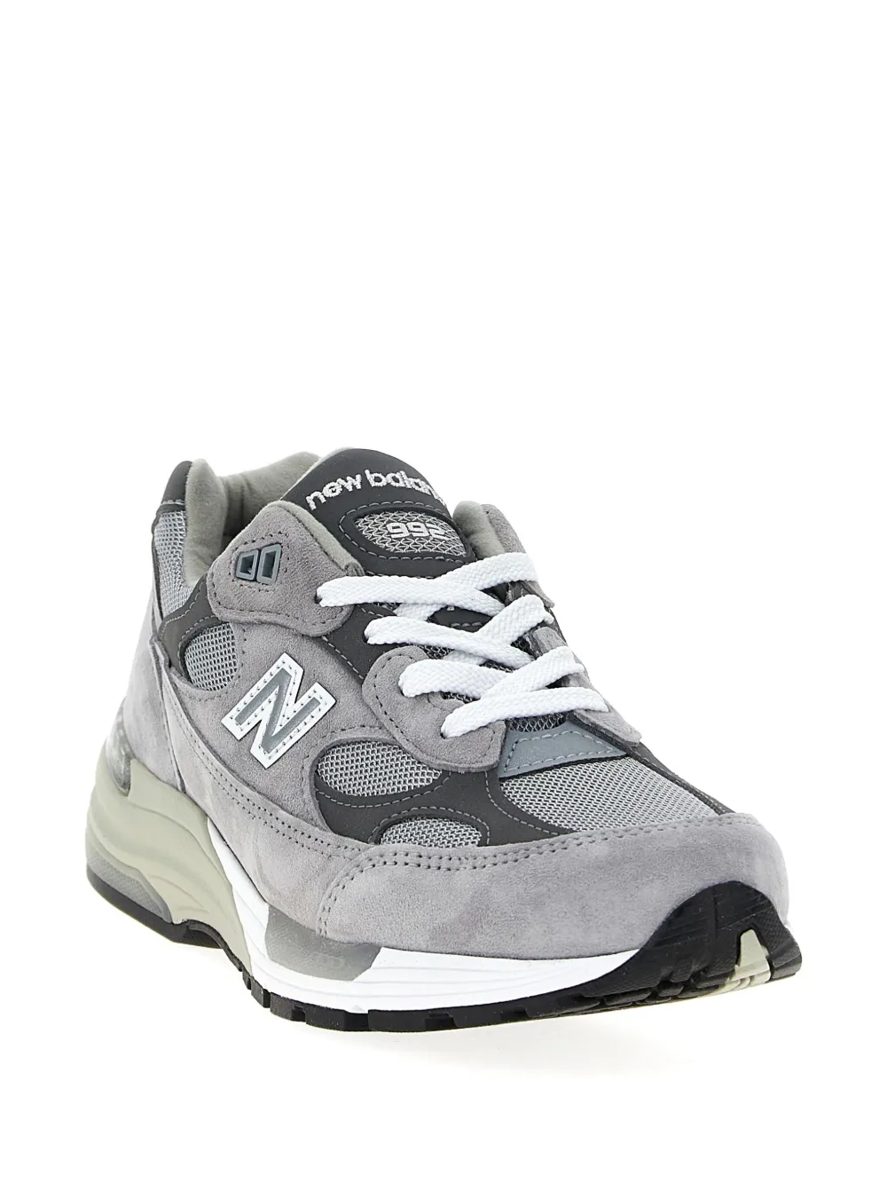 New Balance 992 suede leather sneakers Grey