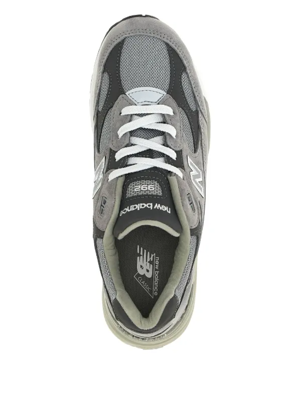 New Balance 992 スエード レザースニーカー | グレー | FARFETCH JP