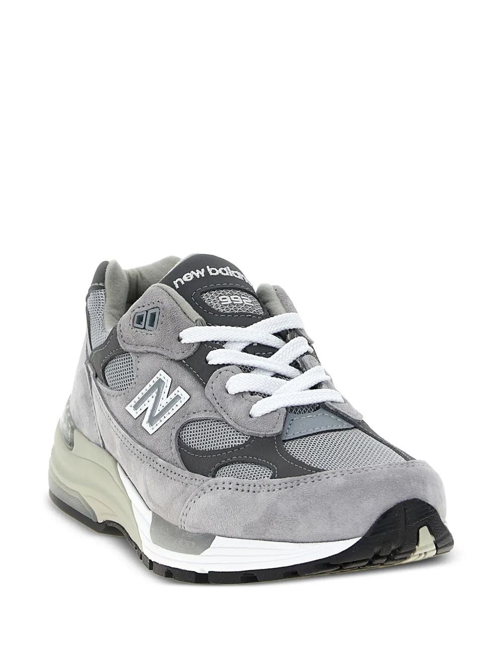 New Balance 992 suede leather sneakers Grey