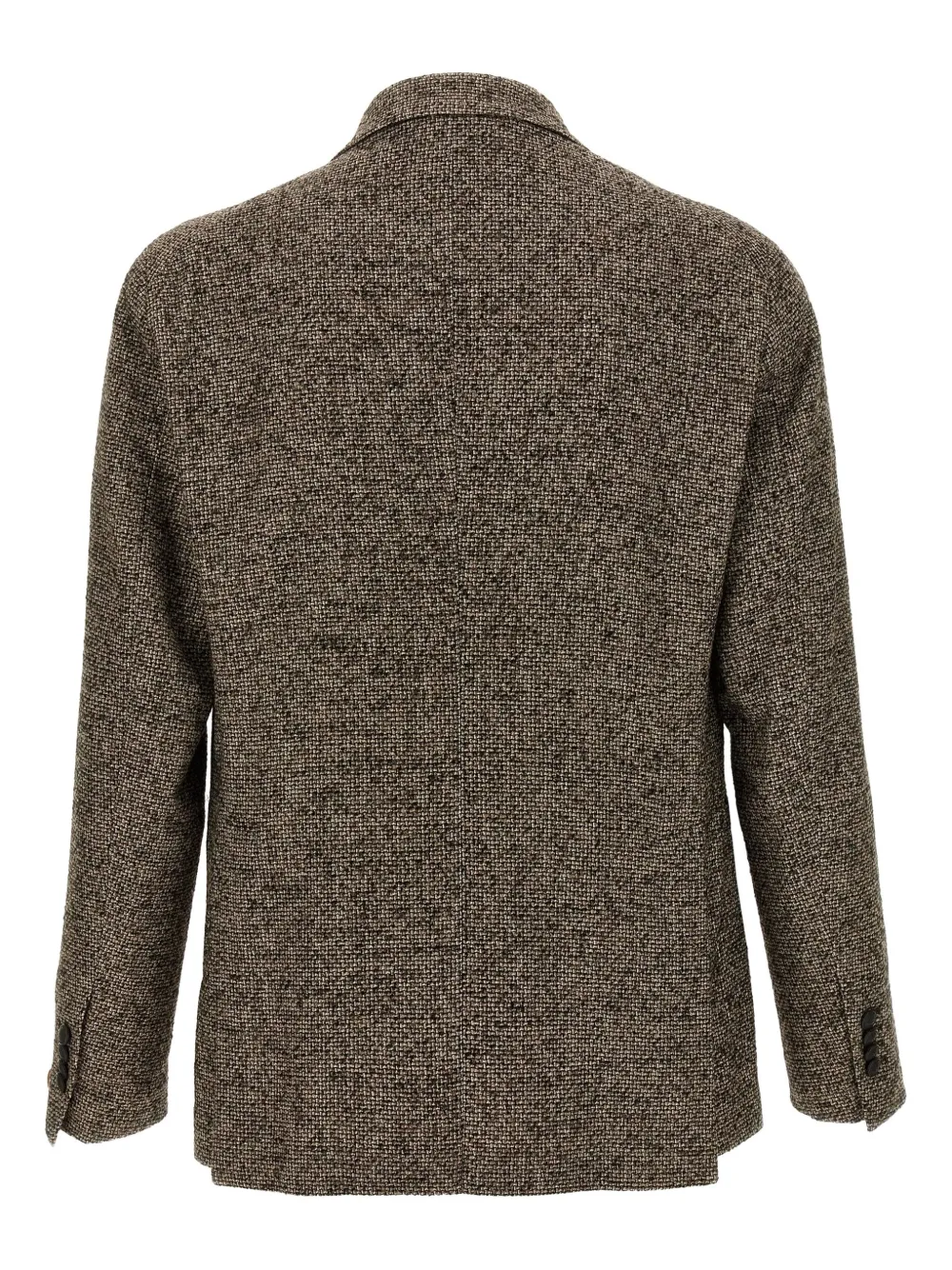 Tagliatore Blazer met dubbele rij knopen en zak Bruin