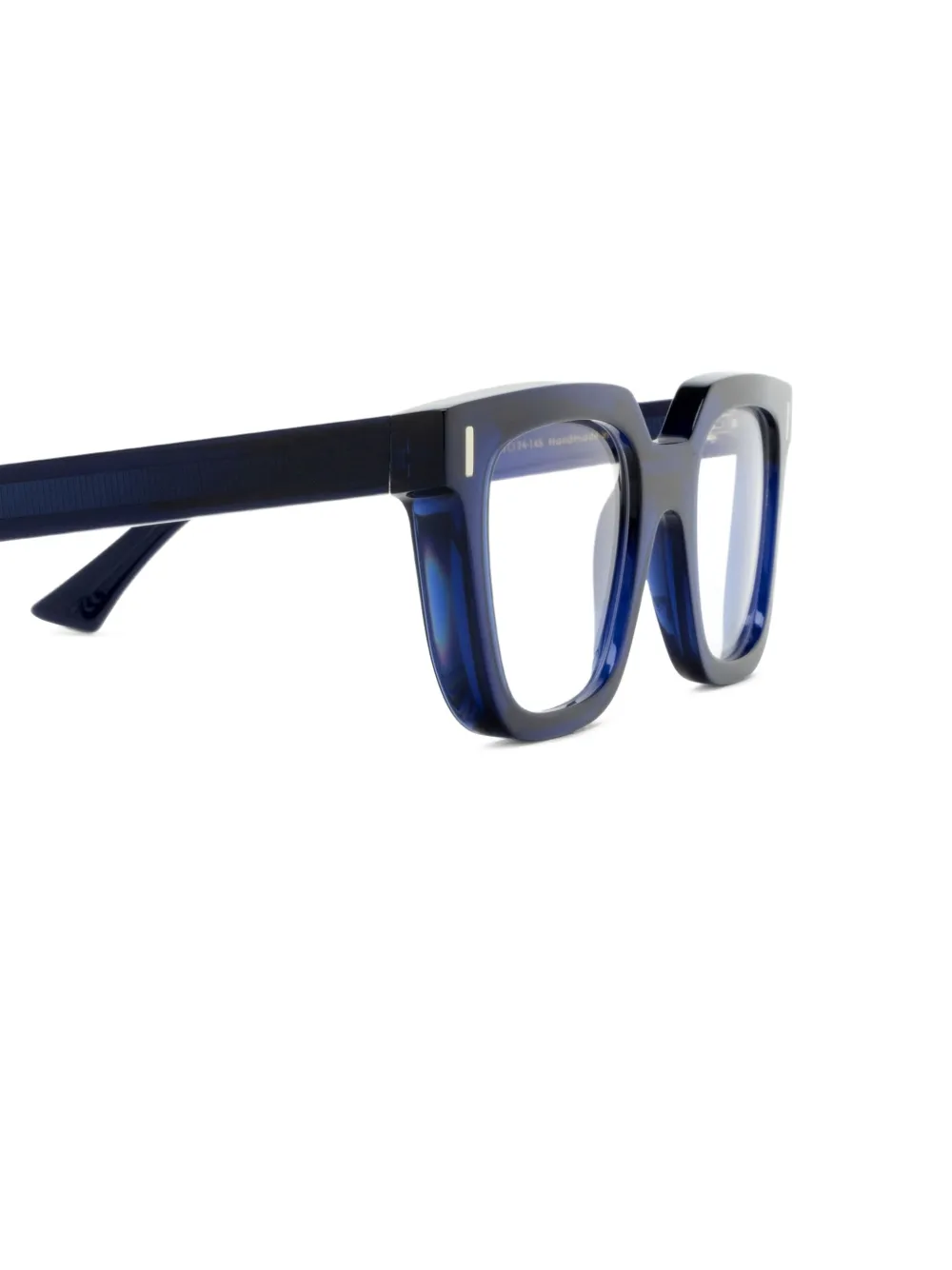 Cutler & Gross Bril met vierkant montuur Blauw