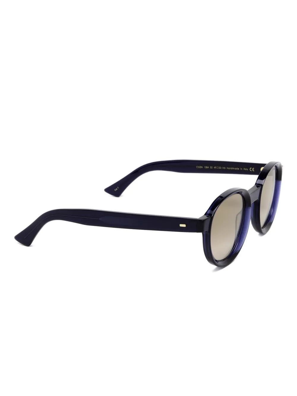 Cutler & Gross 1384 zonnebril met rond montuur - Blauw