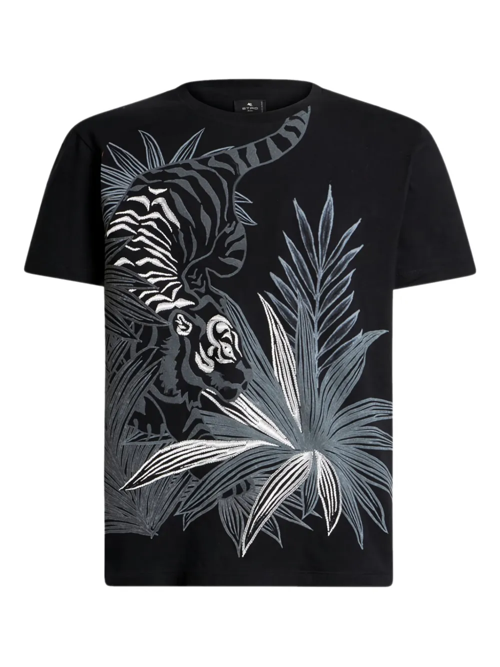 ETRO タイガー Tシャツ - ブラック ETRO タイガー Tシャツ - ブラック