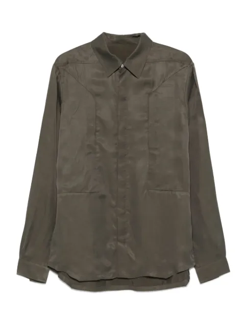 Rick Owens パッチポケット シャツ