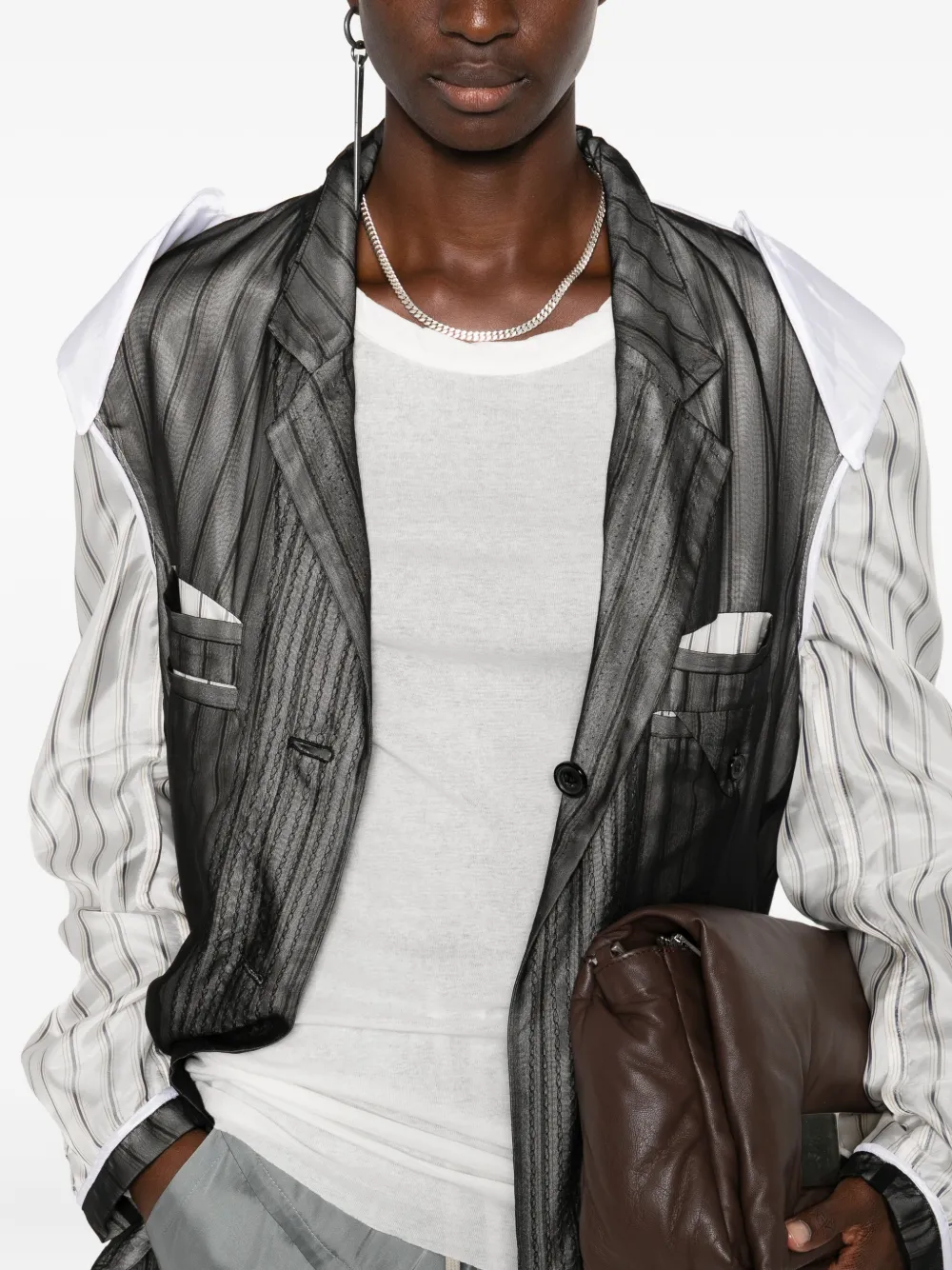 Rick Owens T-shirt met lange mouwen Wit