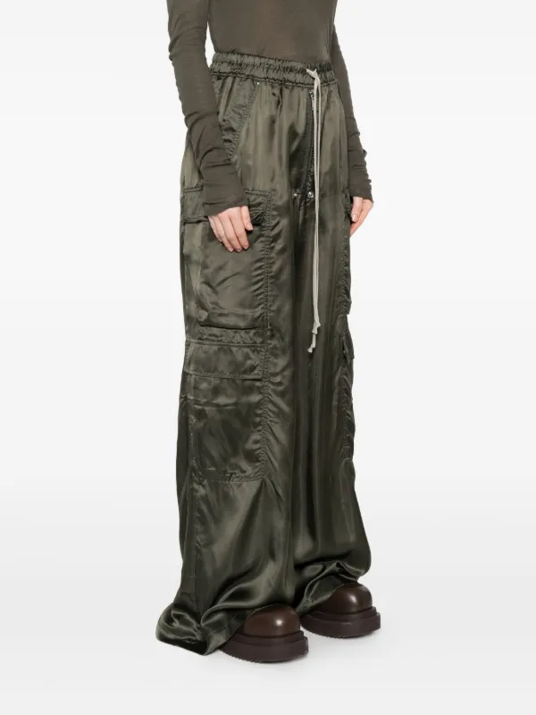 Rick Owens ドローストリング カーゴパンツ | グリーン