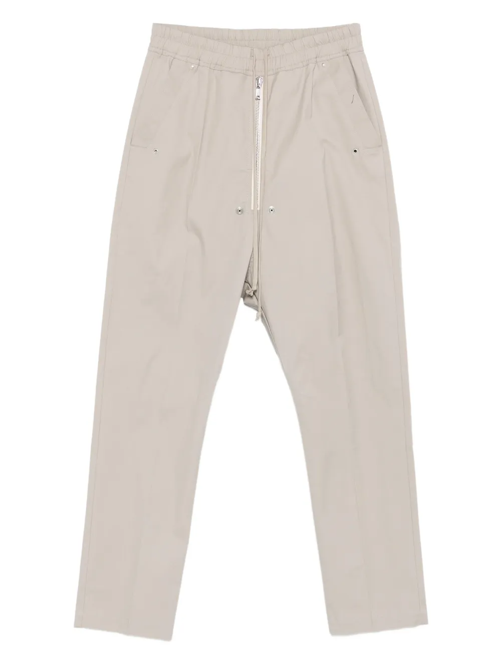 Rick Owens Bella zip-fly drawstring trousers Grijs