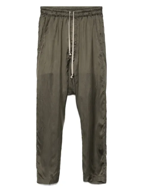 Rick Owens drawstring silk trousers