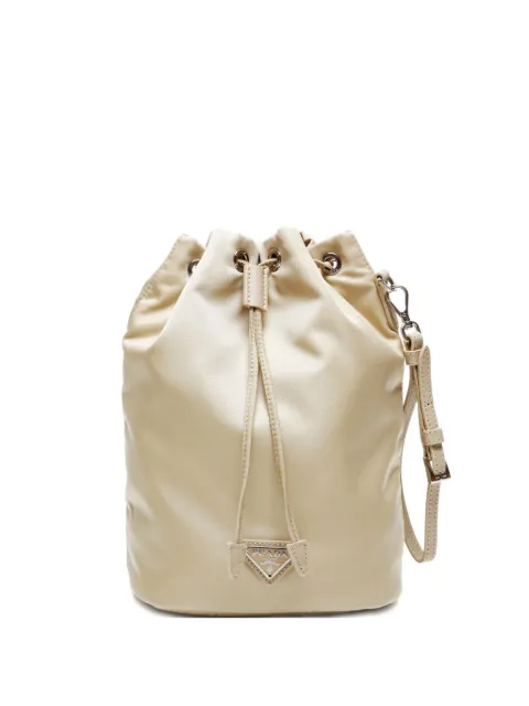 Prada Pre-Owned 2020 mini logo-triangle handbag