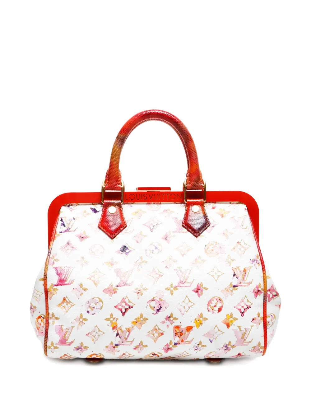 Louis Vuitton Pre-Owned x Richard Prince Karung 2006 Speedy 30 monogram watercolor handbag | Pre-Owned | Image 2