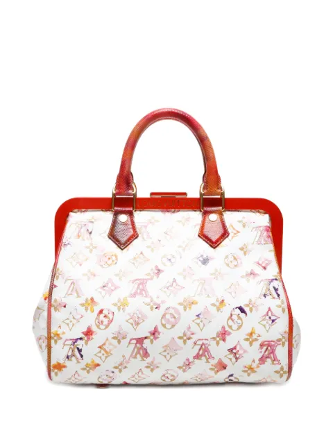 Louis Vuitton Pre-Owned x Richard Prince Karung 2006 Speedy 30 monogram watercolor handbag