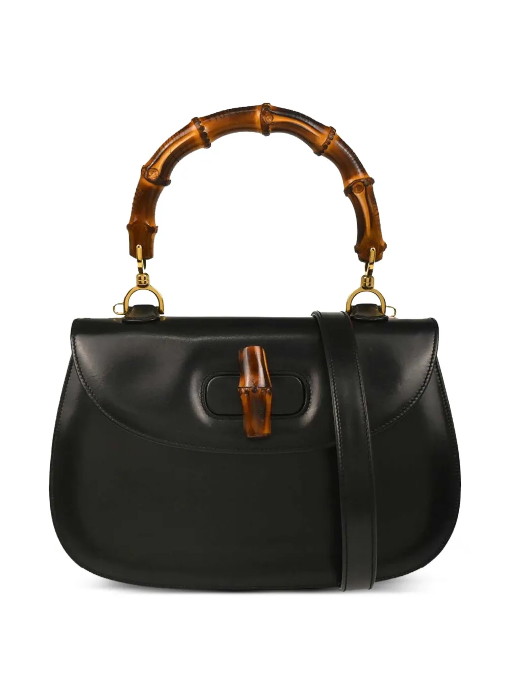1990-2000s Bamboo-handle handbag