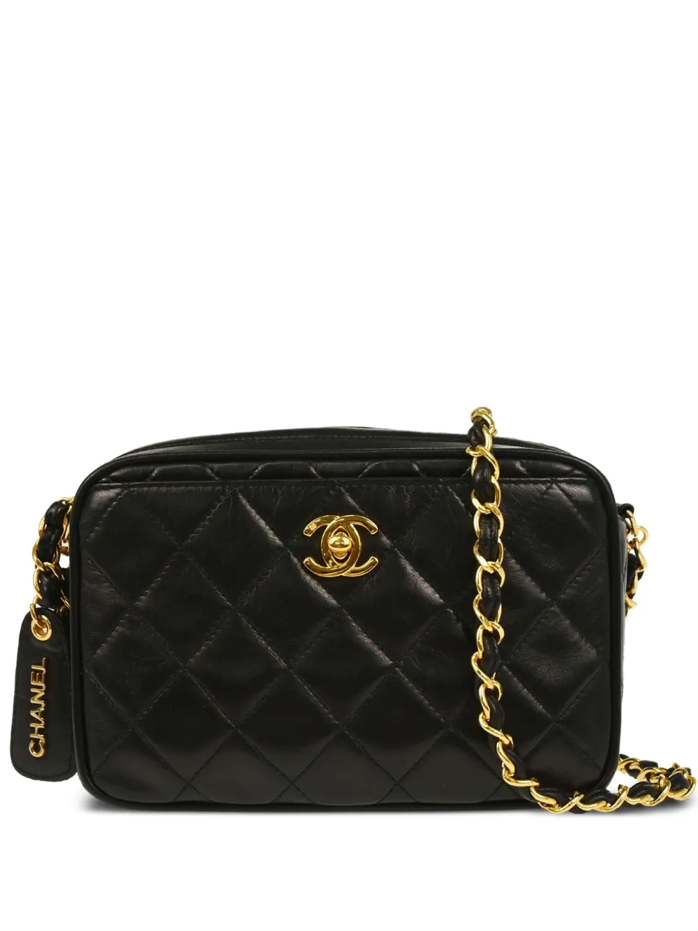 【タッセル付き♪】CHANEL ミニカメラバッグ ショルダーバッグ タッセル付き♪】CHANEL ミニカメラバッグ ショルダーバッグ