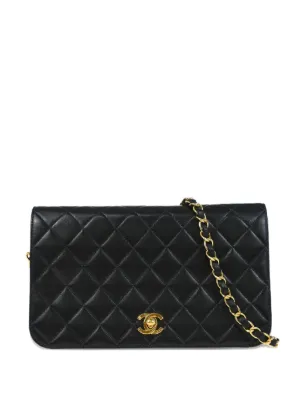 CHANEL Pre-Owned 1998 キルティング ハンドバッグ | ブラック