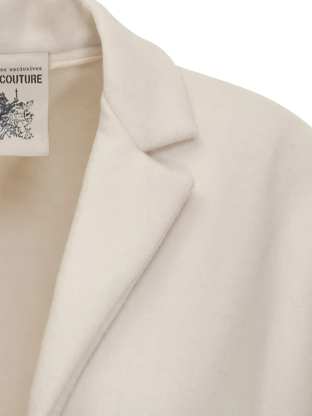 Semicouture single-breasted coat Beige