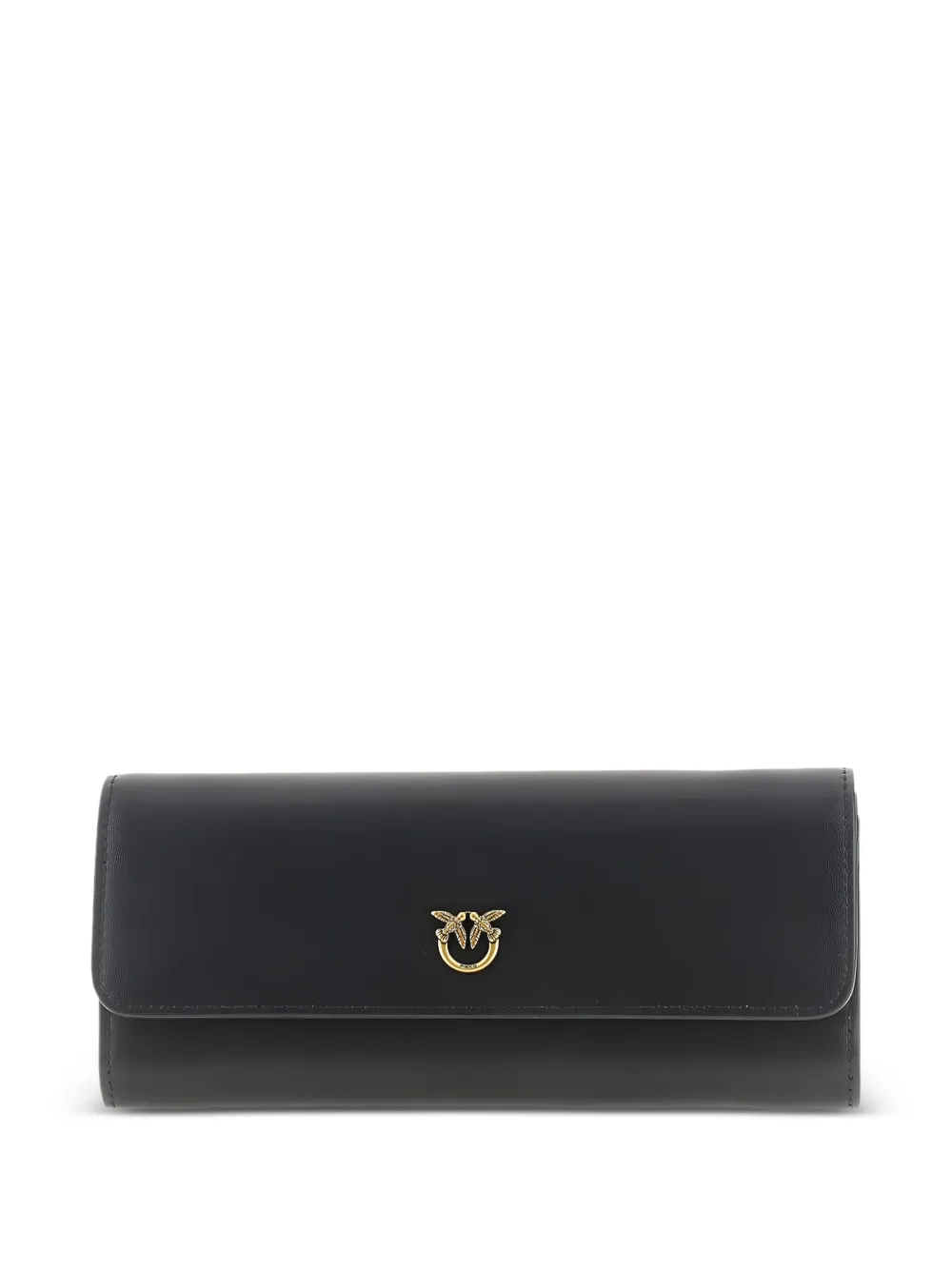 Love Birds leather clutch bag