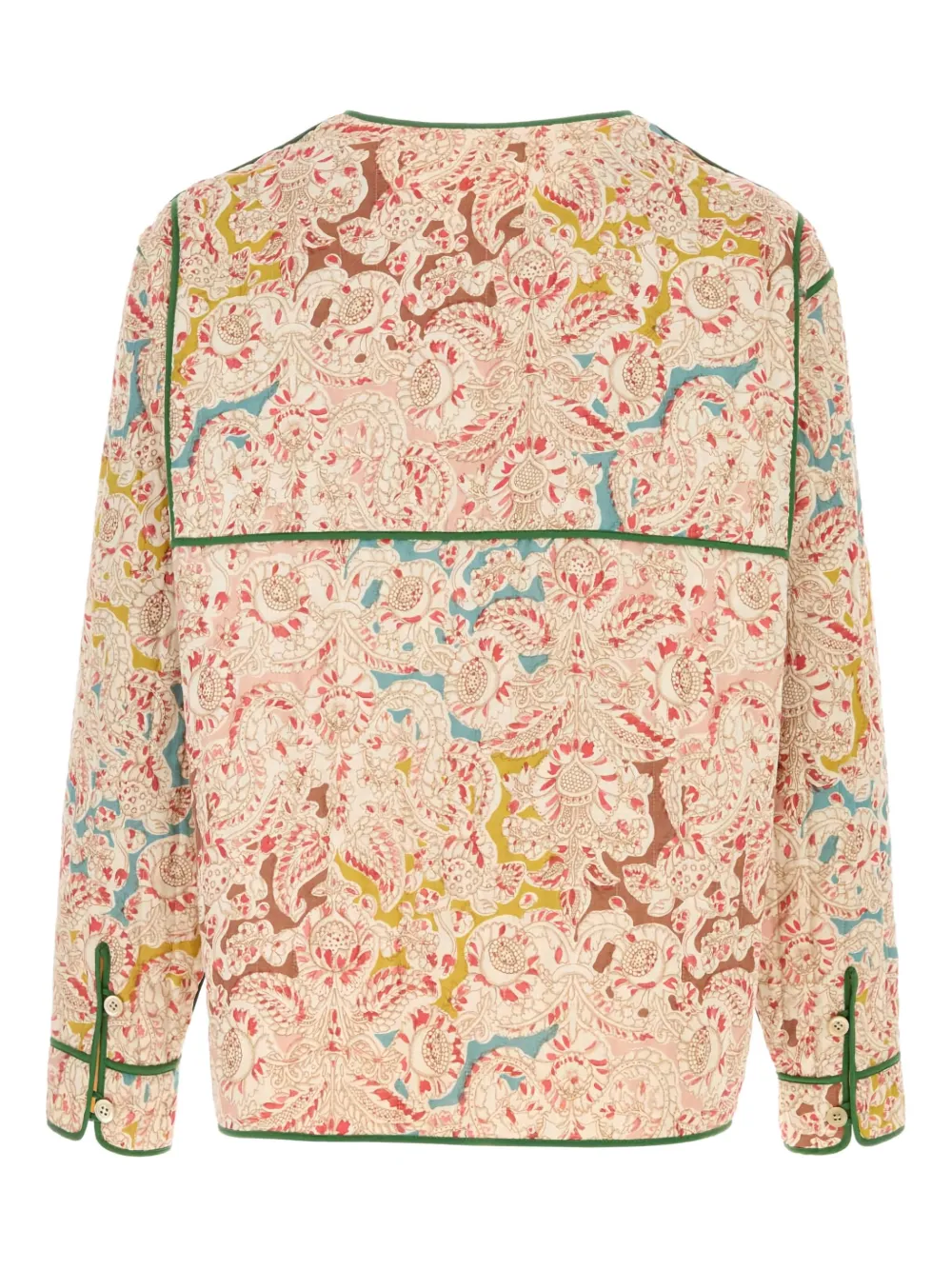 Valentino Garavani Linnen overhemd met paisley-print Beige