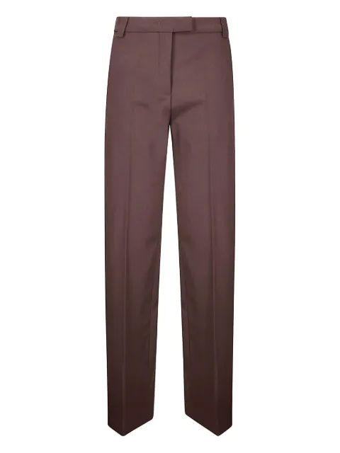 THELATEST welt-pocket straight-leg trousers