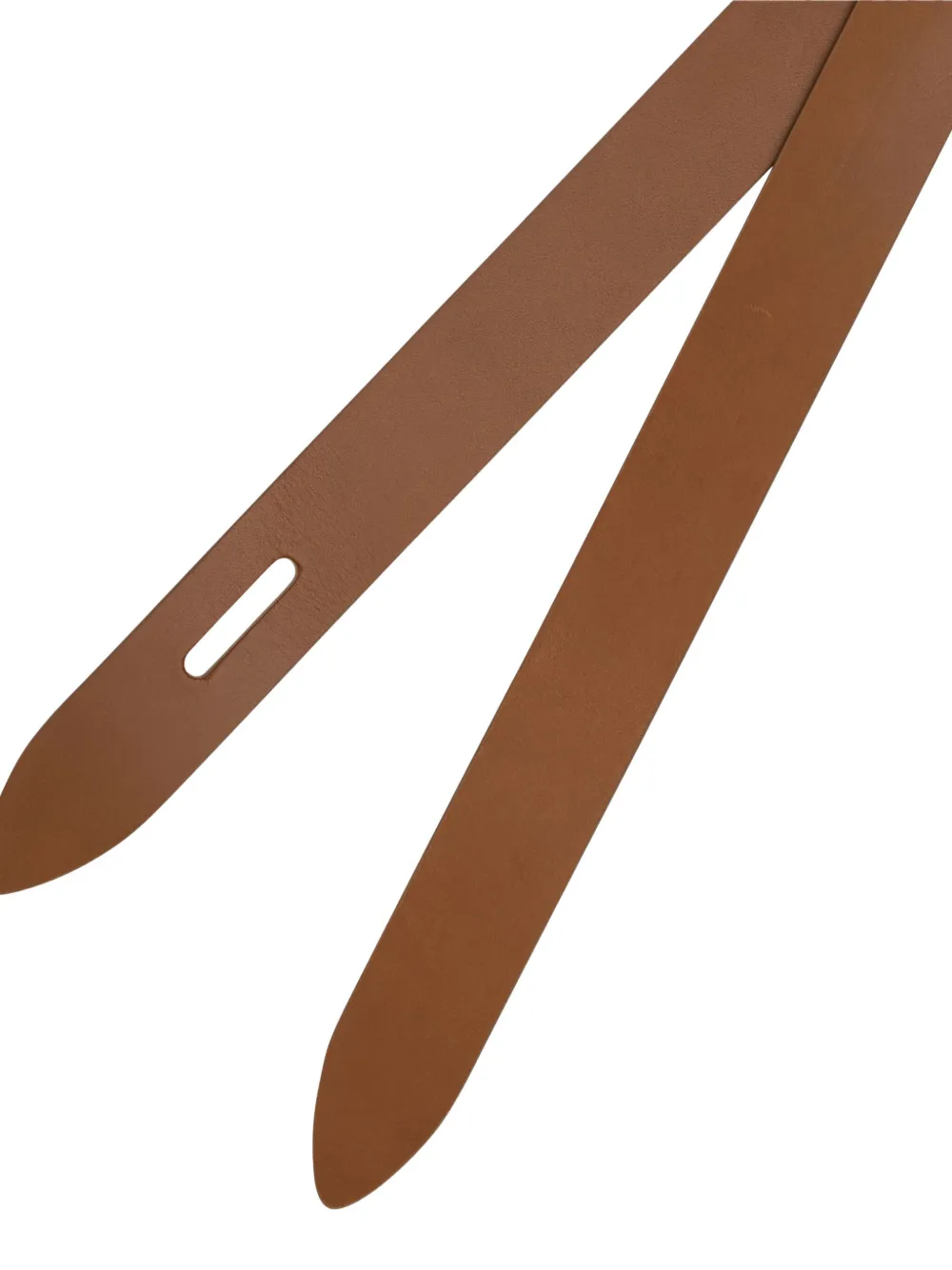 ISABEL MARANT Lecce knotted leather belt Bruin