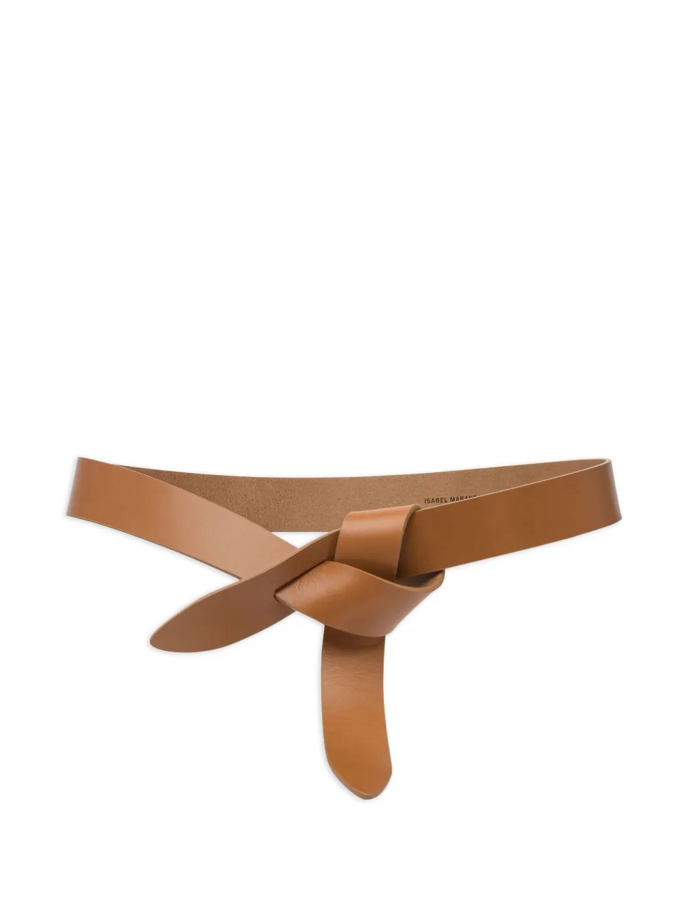 ISABEL MARANT Lecce knotted leather belt | Brown | Image 1