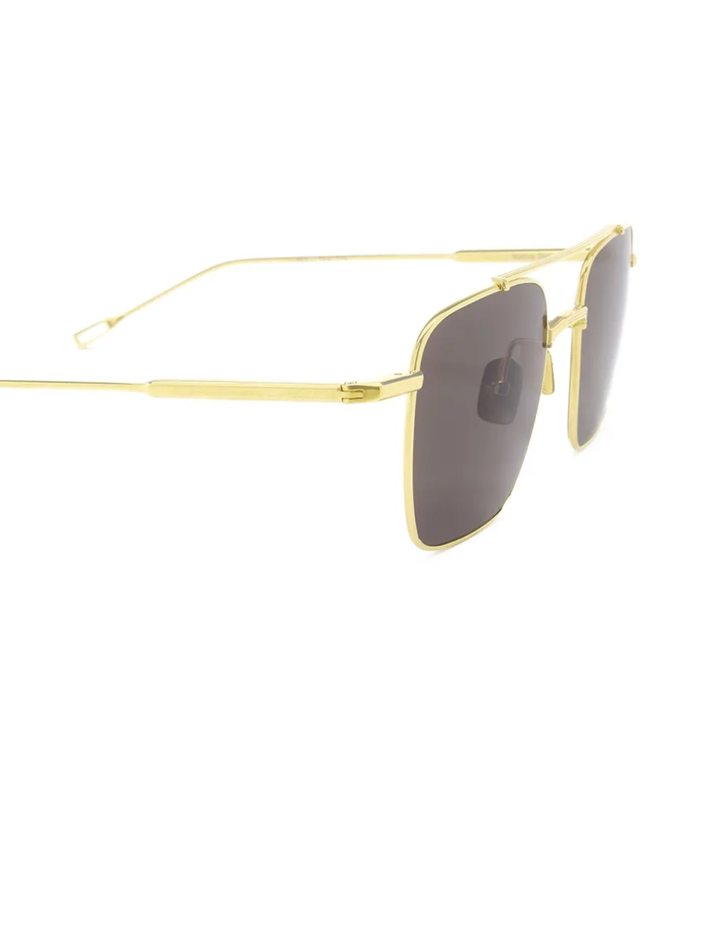  Native Son Raylan Exp Square Frame Sunglasses - Gold 