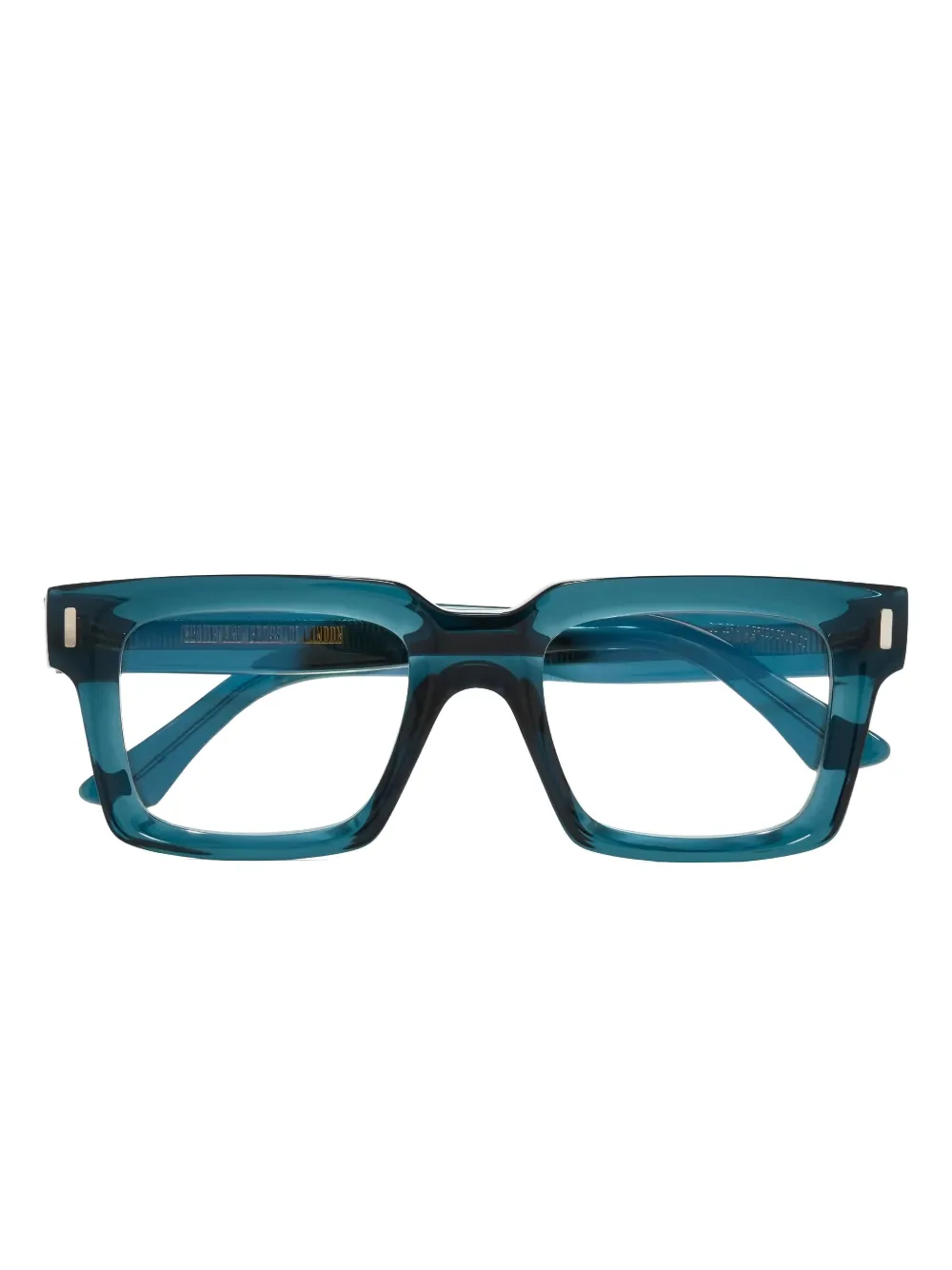 Cutler & Gross Bril met vierkant montuur Blauw