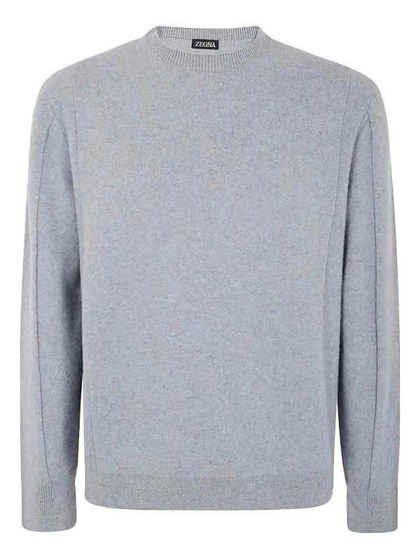 Zegna ラウンドネック プルオーバー | グレー | FARFETCH JP