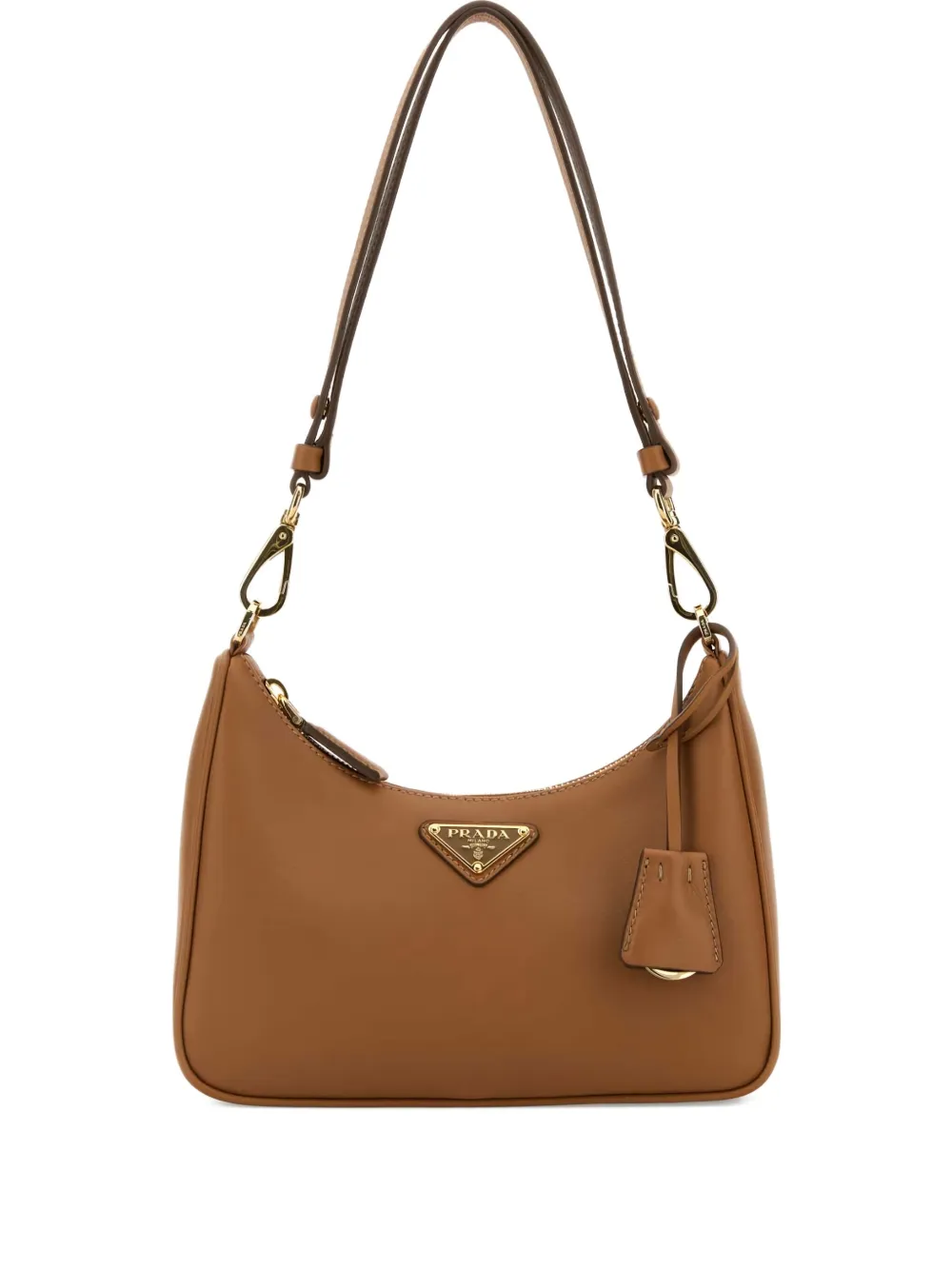 Prada leather shoulder bag | Brown | Image 1