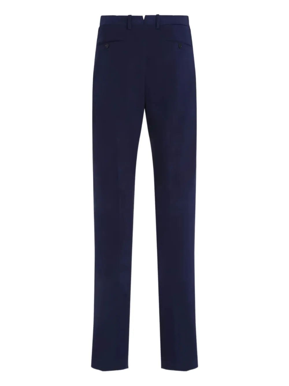 Zegna flat-front trousers - Blauw