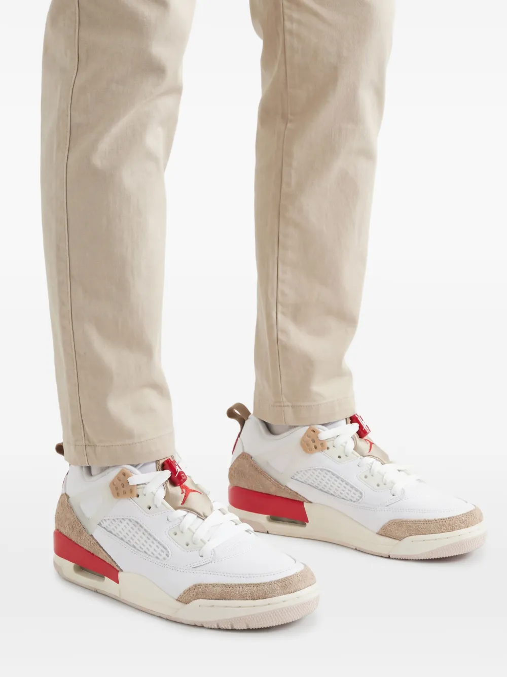 Jordan Spizike Low leren sneakers Wit