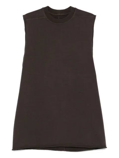Rick Owens Jumbo raw-edge sleeveless vest