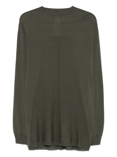 Rick Owens panelled wool jumper