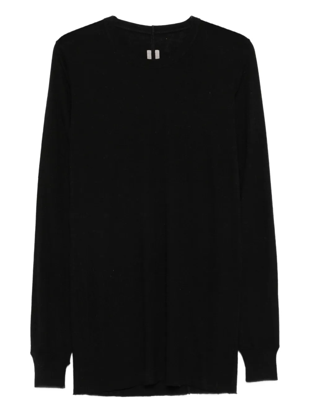 Rick Owens long-sleeve T-shirt Zwart
