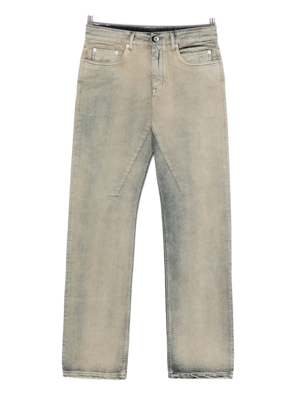 Rick Owens Drkshdw Denim Straight-leg Jeans In Neutral