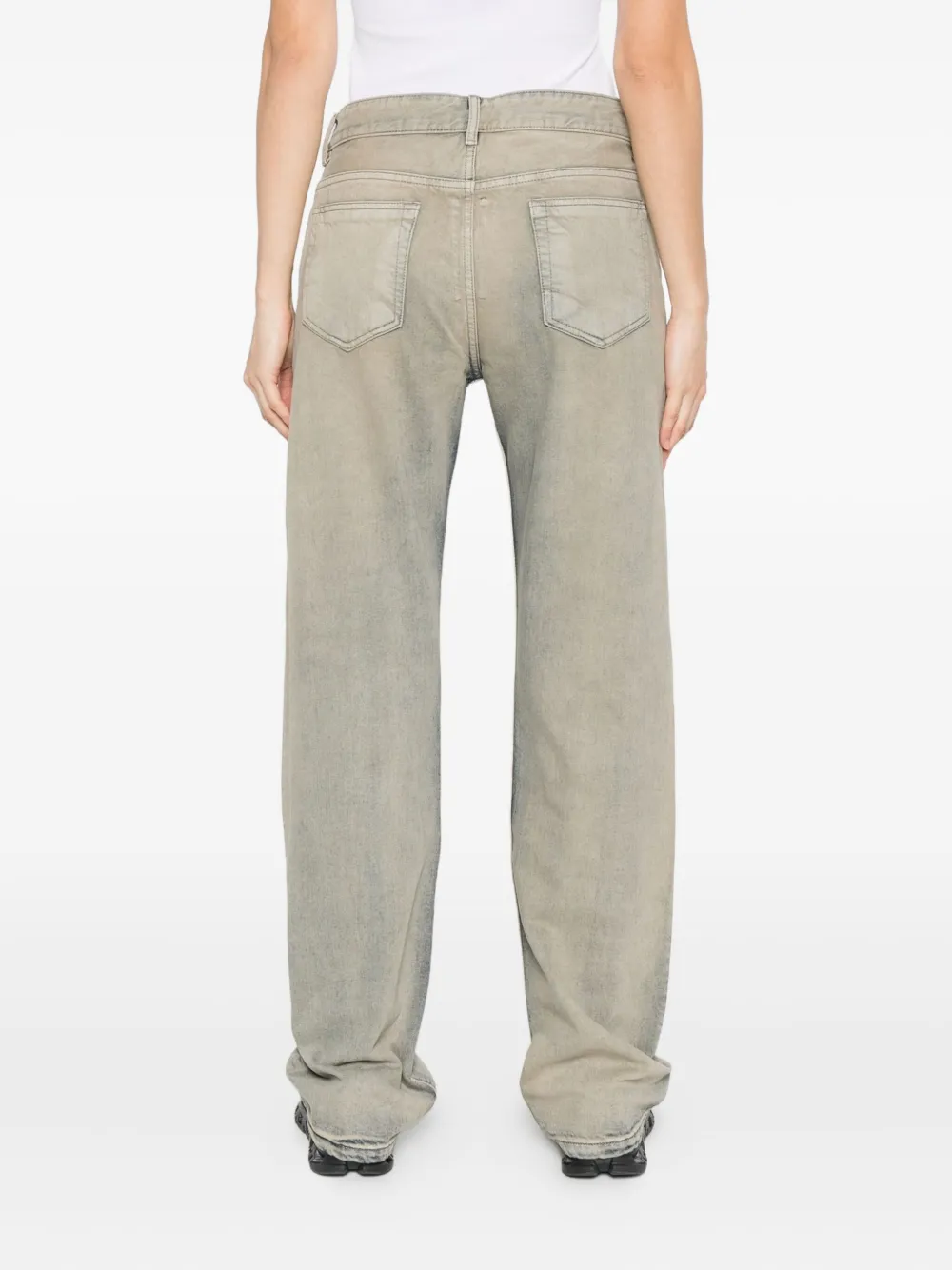 Rick Owens DRKSHDW Jeans met vervaagd effect Blauw