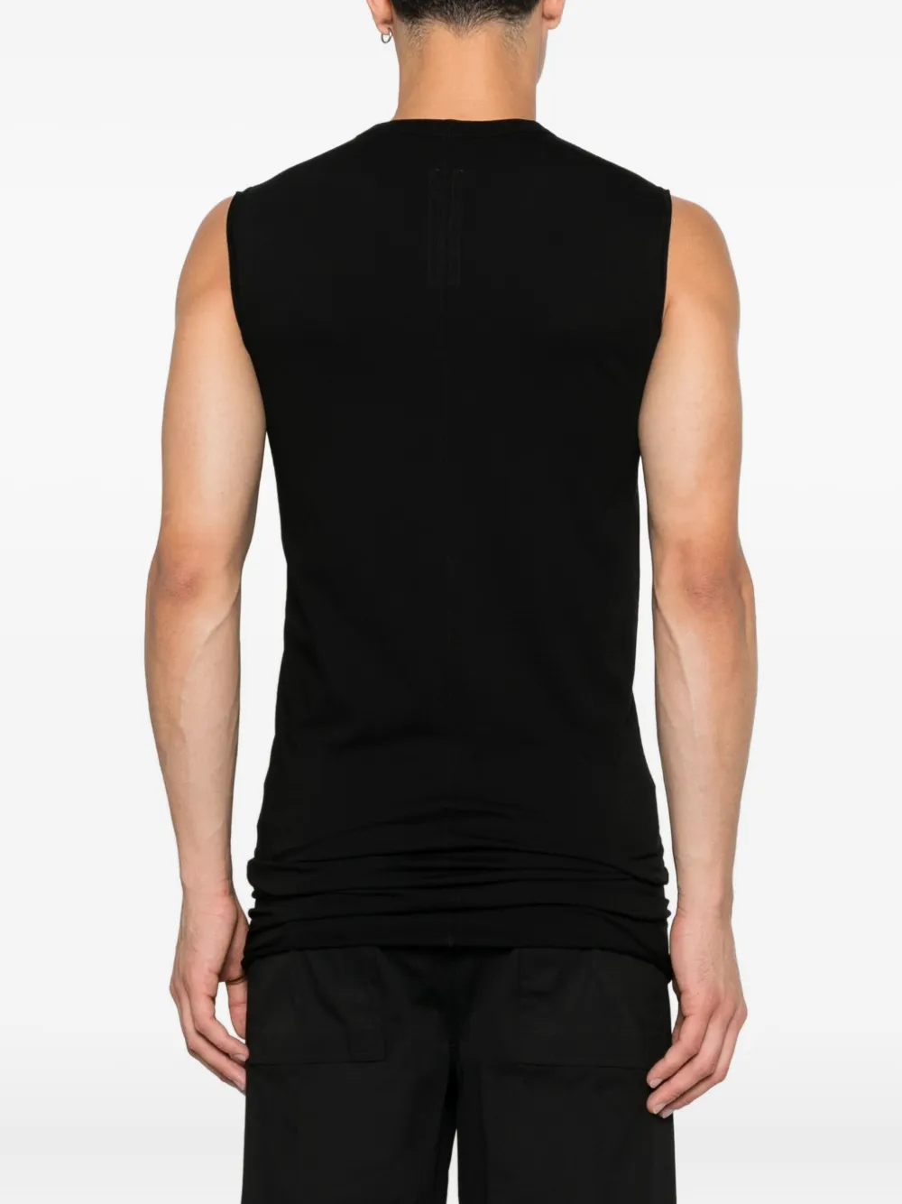 Rick Owens Mouwloze top Zwart