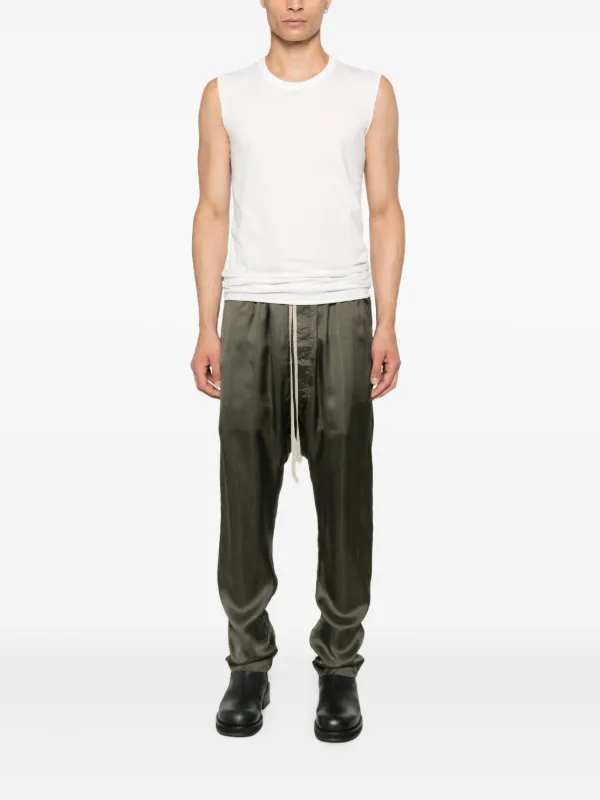 Rick Owens ラウンドネックノースリーブトップ Rick Owens ラウンドネック タンクトップ | ホワイト | FARFETCH JP