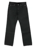 Rick Owens DRKSHDW wax-coated jeans - Black