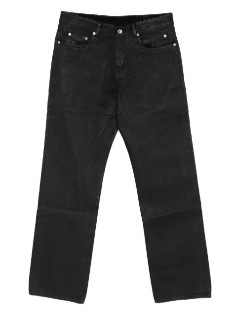Rick Owens DRKSHDW wax-coated jeans