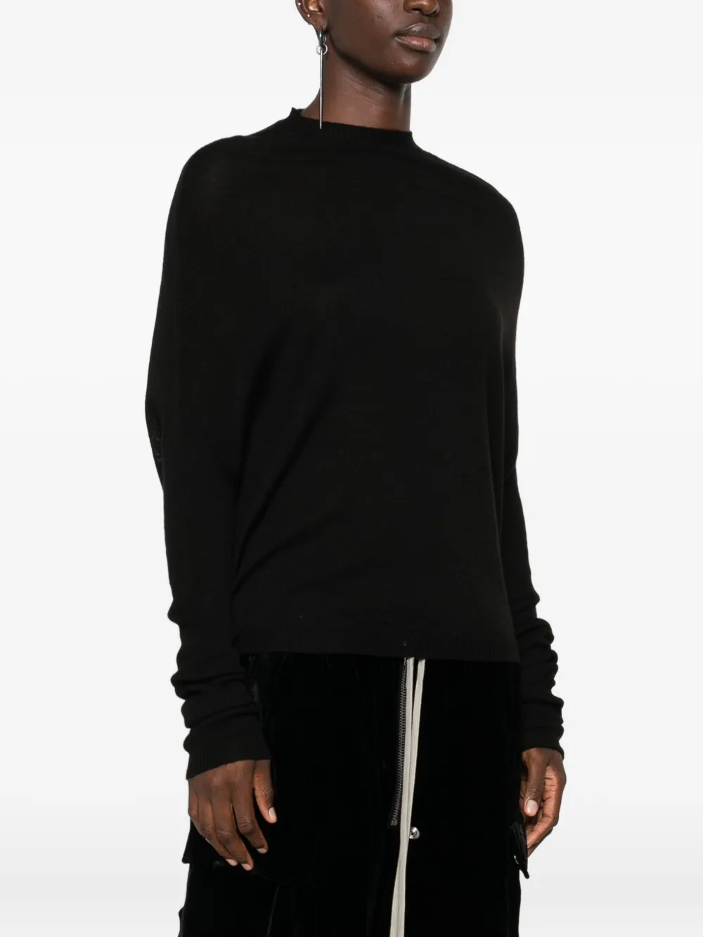 Rick Owens T-shirt met ronde hals Zwart