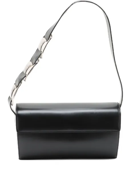 Ferragamo Pre-Owned 1990-2010s leather buckle shoulder bag